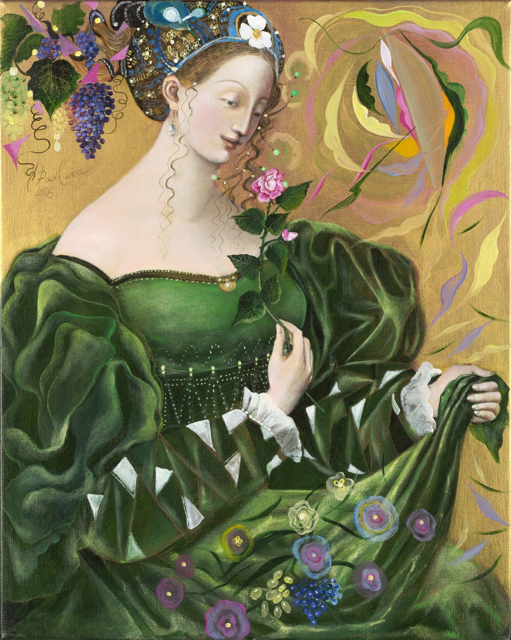 Virgem, 2006 (óleo sobre linho belga) de Annael Anelia Pavlova