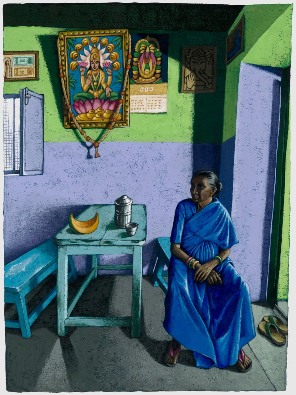 Loja Chai, 2018 (guache) de Annalisa Morrocco