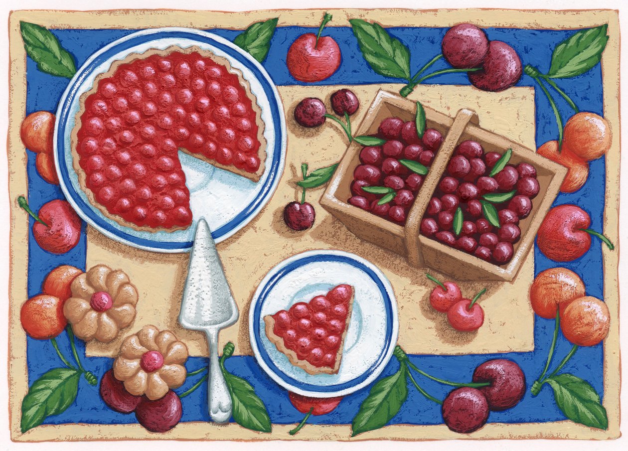 Tarte de cereja de Annalisa Morrocco