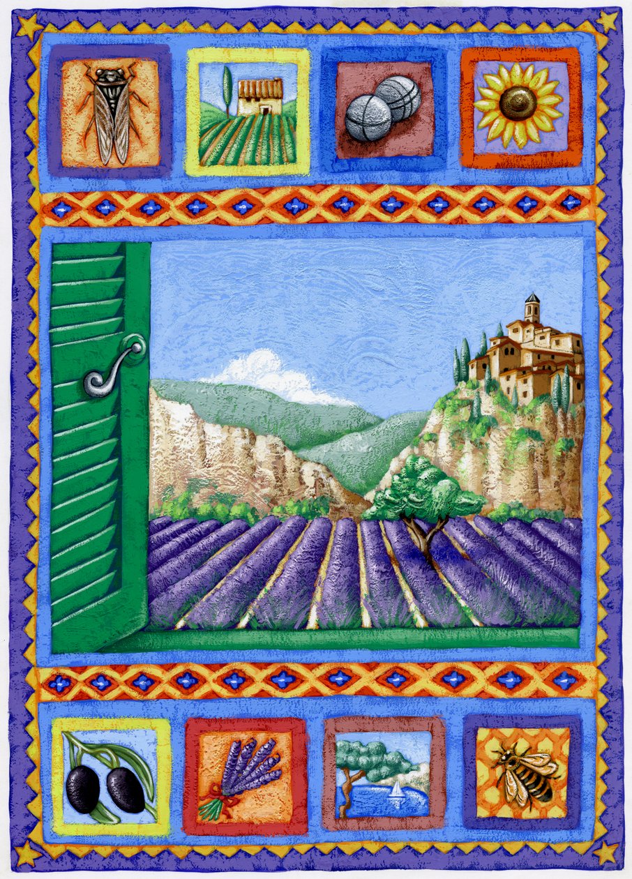 Provença, 2015 (guache) de Annalisa Morrocco