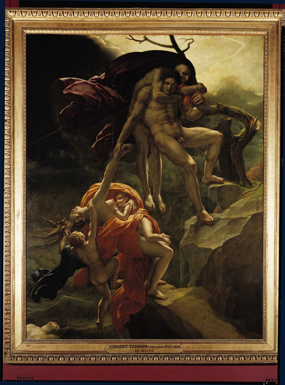O Dilúvio, 1806 de Anne Louis Girodet de Roucy Trioson