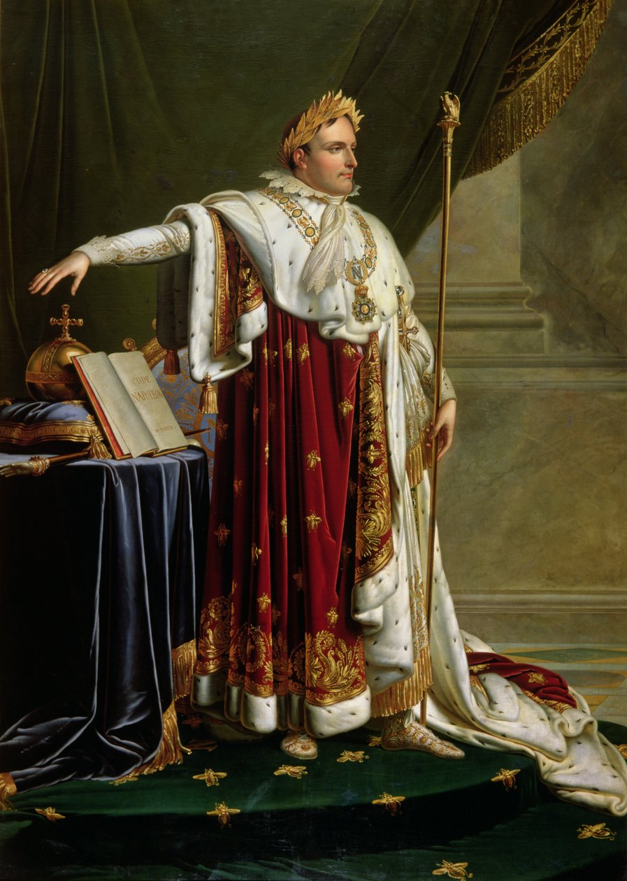 Retrato de Napoleão Bonaparte (1769-1821) de Anne Louis Girodet de Roucy Trioson