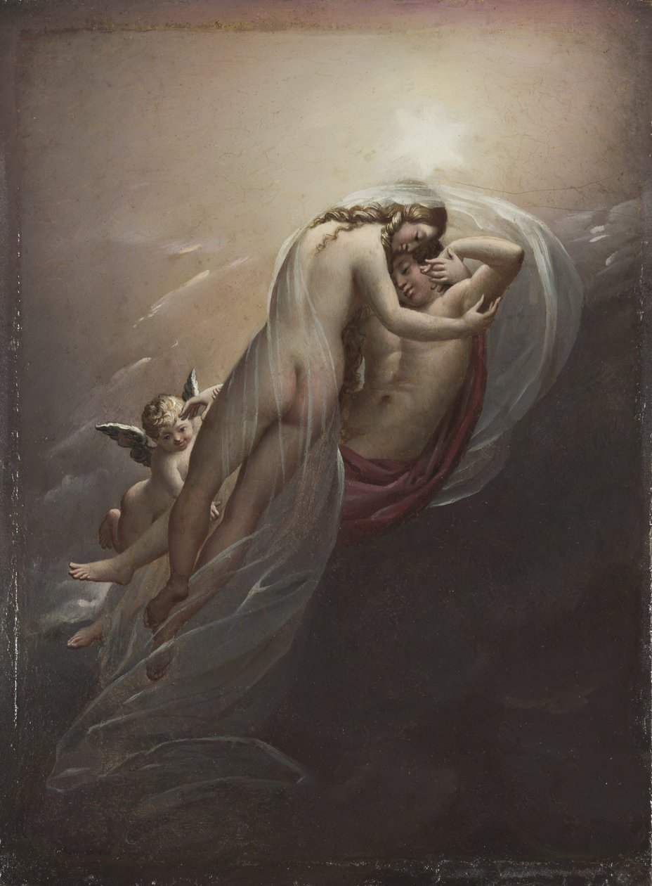 Aurora e Céfalo de Anne-Louis Girodet de Roucy-Trioson