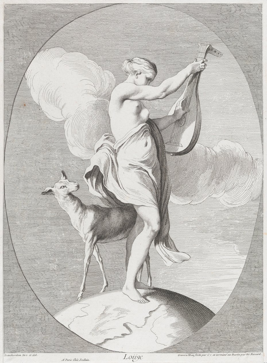 Audiência, 1730-65. Criadores: Caylus, Anne-Claude-Philippe de, Etienne Fessard. de Anne Claude Philippe de Caylus, Etienne Fessard