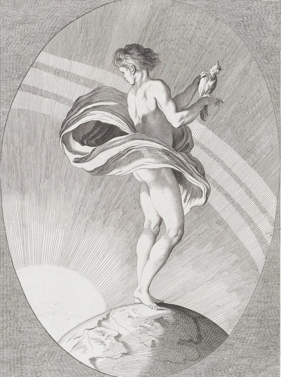 Visão, 1730-65. Criadores: Caylus, Anne-Claude-Philippe de, Etienne Fessard. de Anne Claude Philippe de Caylus, Etienne Fessard