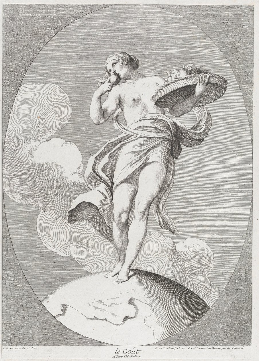 Gosto, 1730-65. Criadores: Caylus, Anne-Claude-Philippe de, Etienne Fessard. de Anne Claude Philippe de Caylus, Etienne Fessard