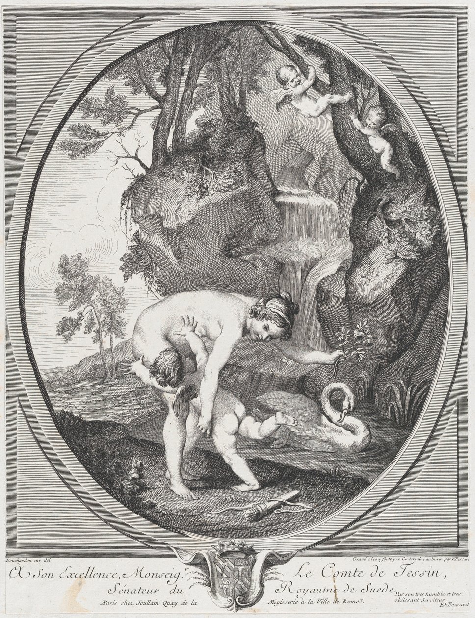 Floresta. de Anne Claude Philippe de Caylus, Etienne Fessard