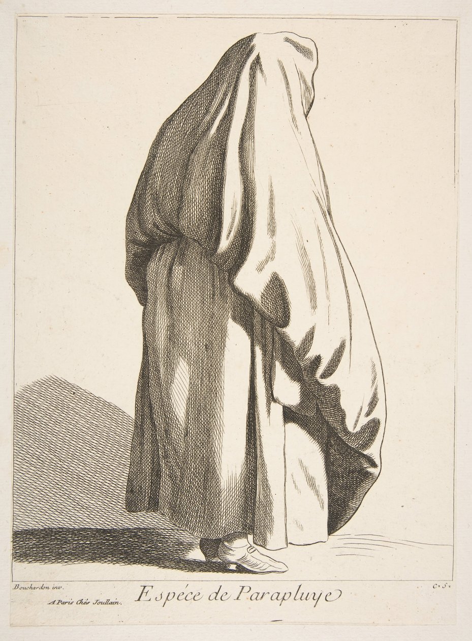 Uma espécie de guarda-chuva, 1746. de Anne Claude Philippe de Caylus