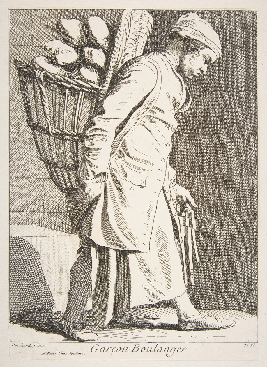 Baker Boy, 1746. de Anne Claude Philippe de Caylus