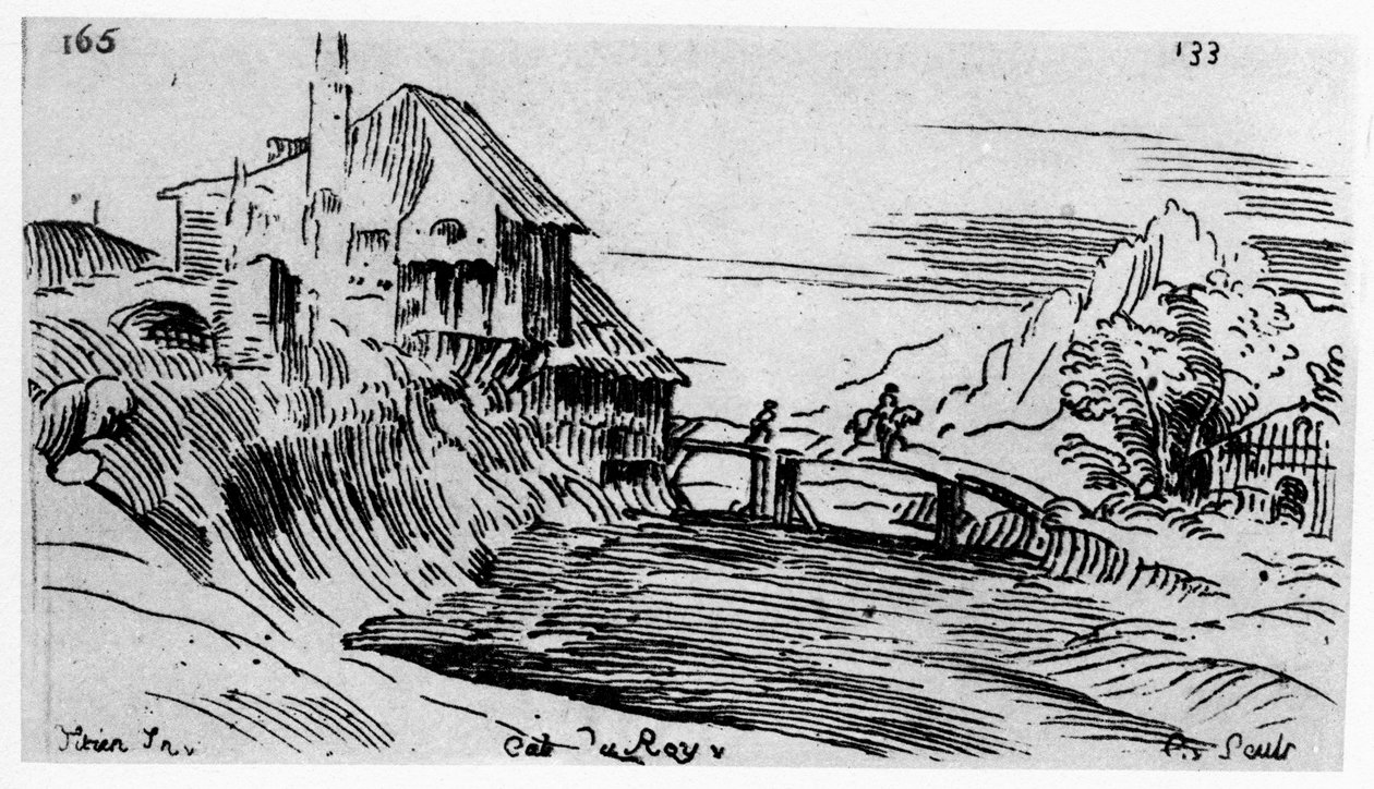 Desenho após Ticiano, c1710-1765 1924 de Anne Claude Philippe de Caylus