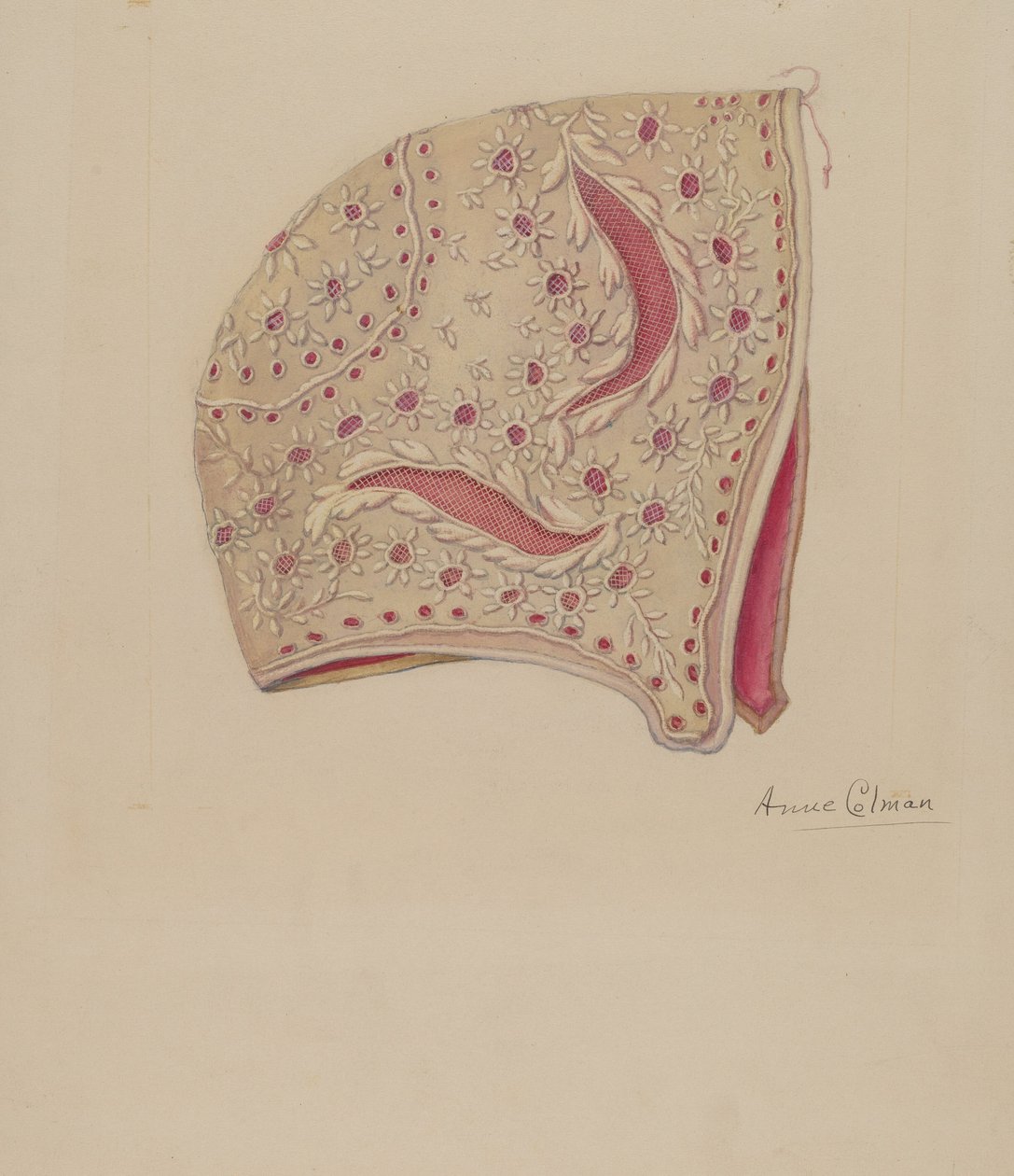 Touca de bebê de Anne Colman