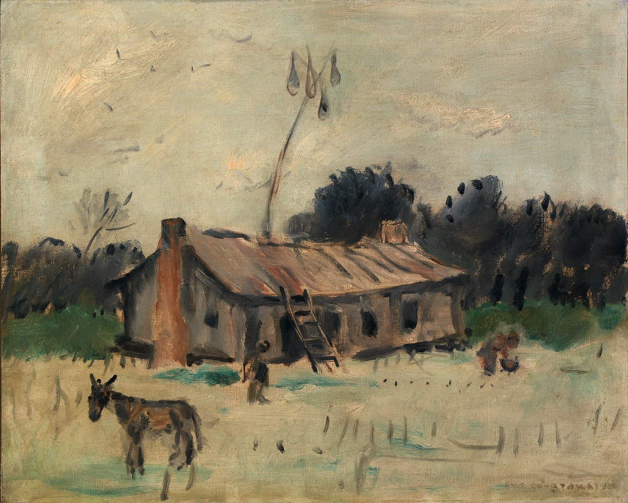 Cabana no Alabama, ca. 1915-1925. de Anne Goldthwaite