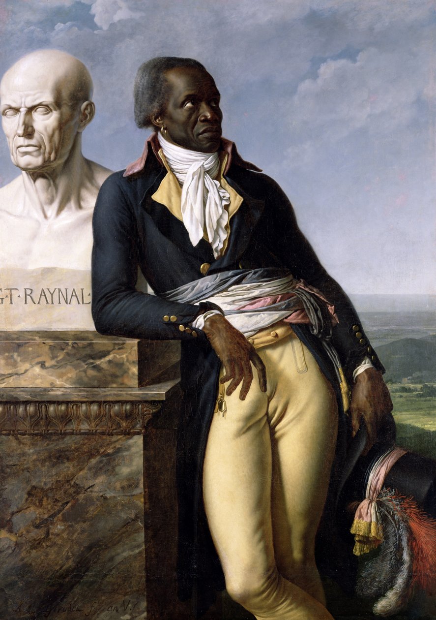 Retrato de Jean-Baptiste Belley (d.1804) Deputado de São Domingos de Anne Louis Girodet de Roucy Trioson