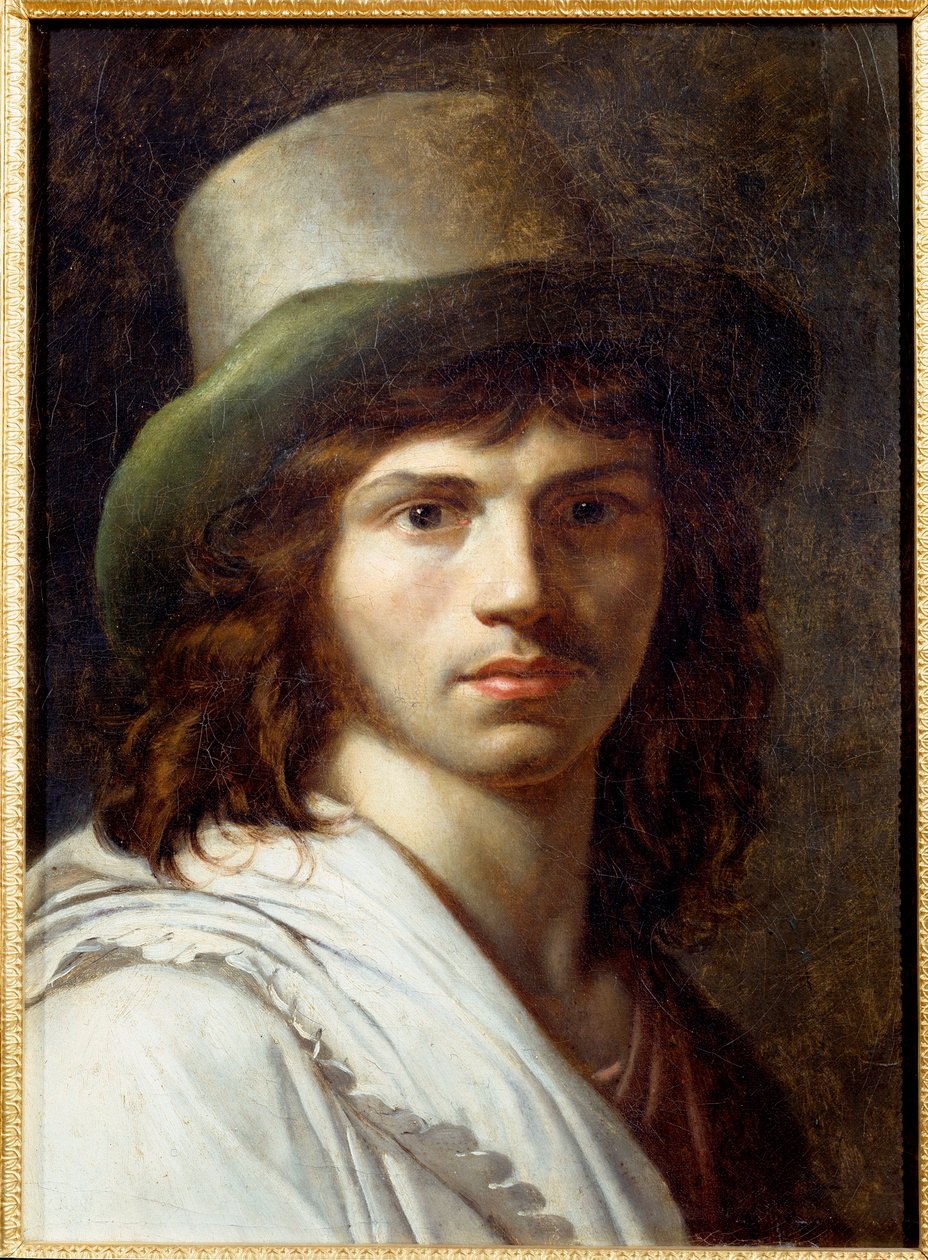 Pintura de autorretrato de Anne Louis Girodet de Roucy-Trioson de Anne Louis Girodet de Roucy Trioson