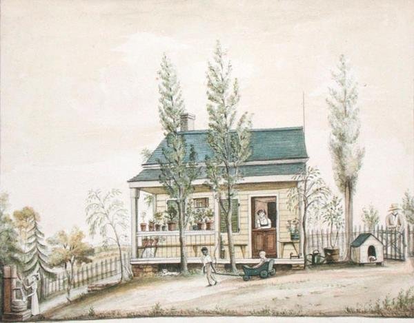 A casa de campo de Anne Marguerite Hyde de Neuville