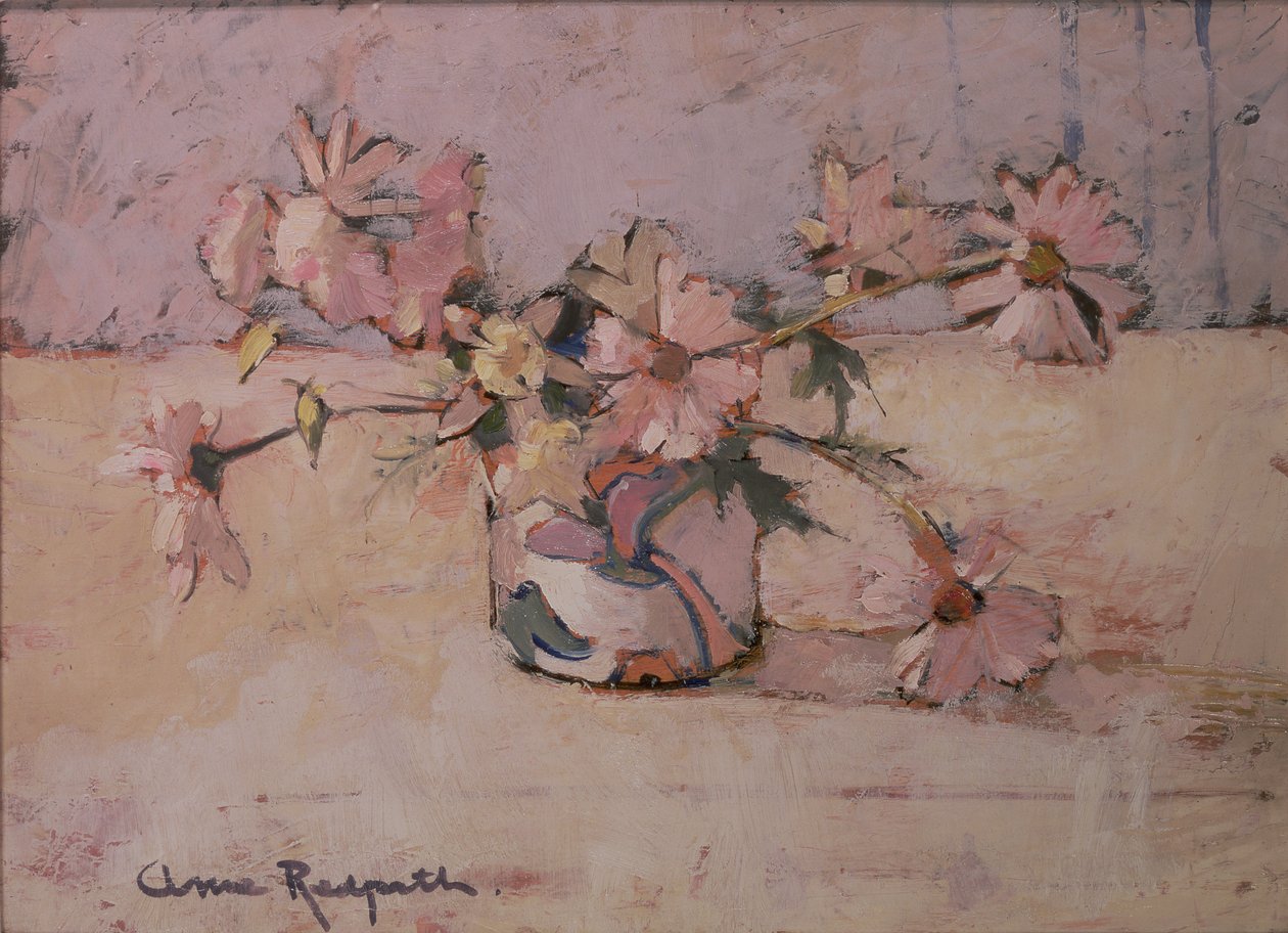 Margaridas de Natal (óleo sobre tela) de Anne Redpath