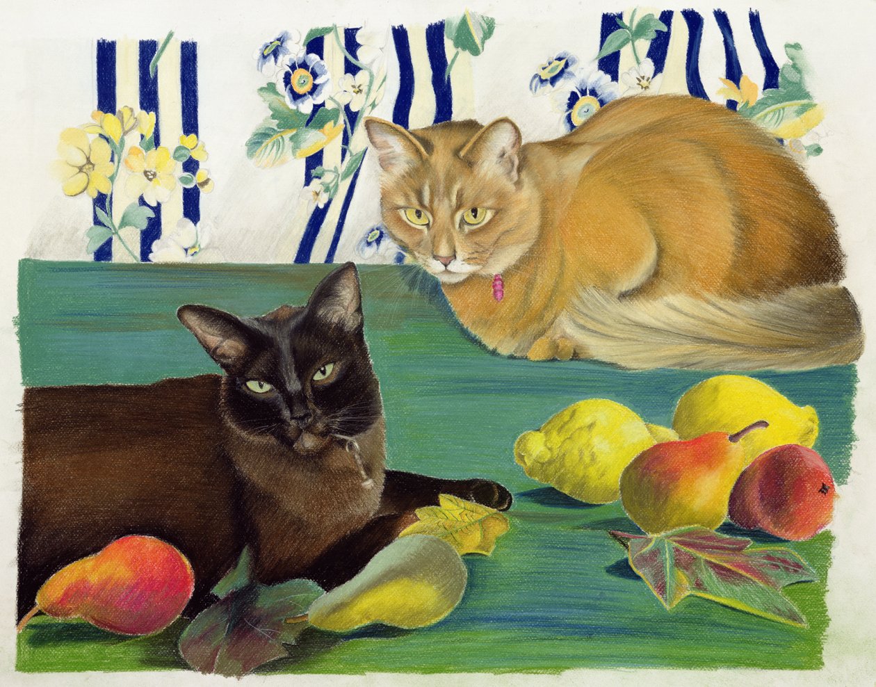 Gatos com frutas de Anne Robinson
