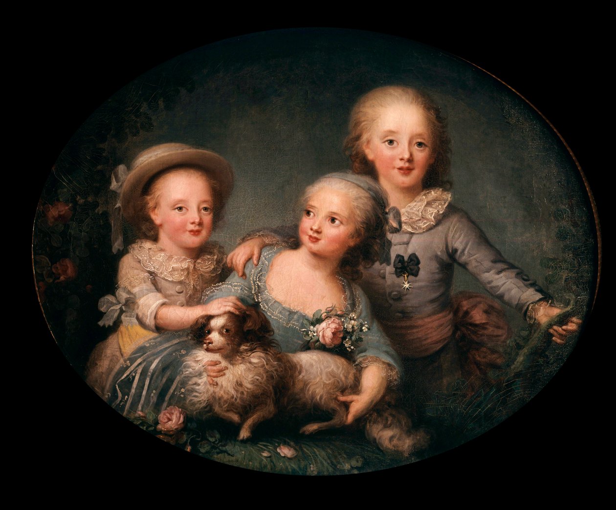 Retrato dos filhos de Carlos X: Charles Ferdinand d