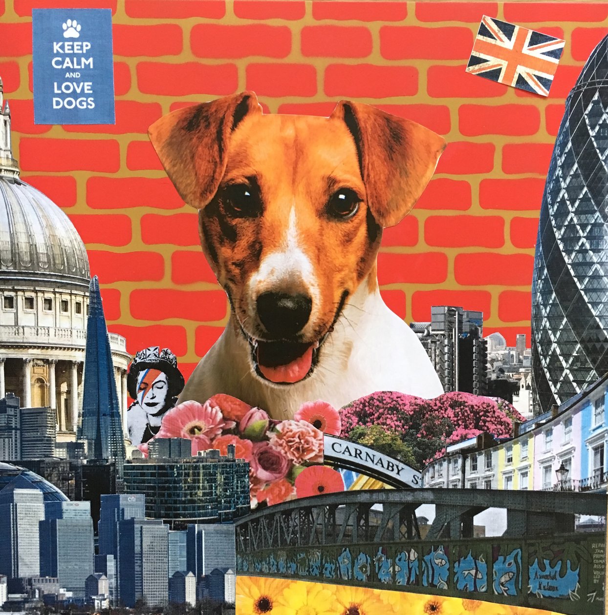 Jack Russel, 2015, Mixed media de Anne Storno