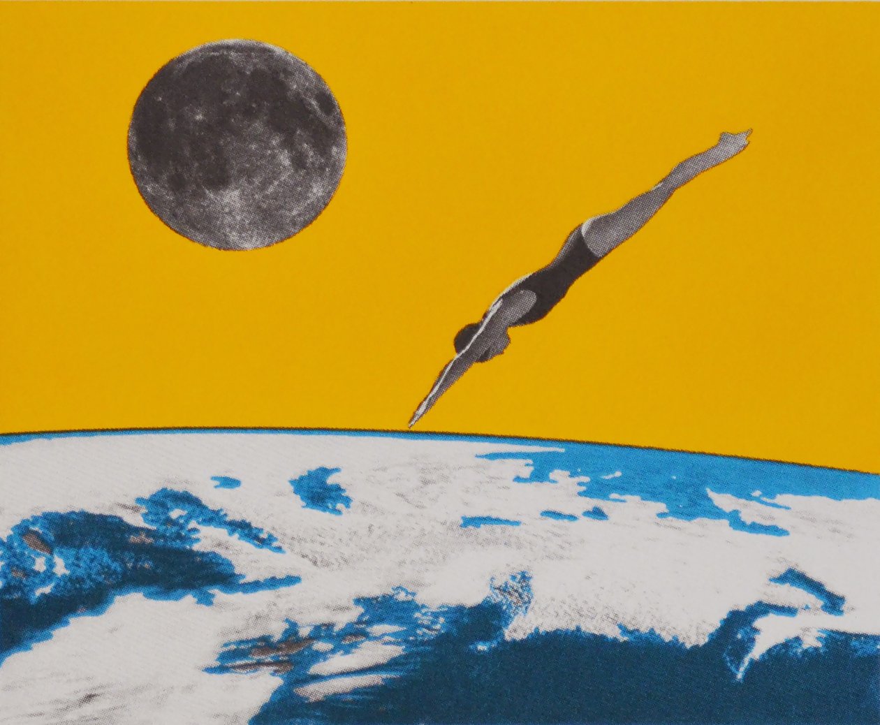 O mergulho no espaço, 2016 de Anne Storno