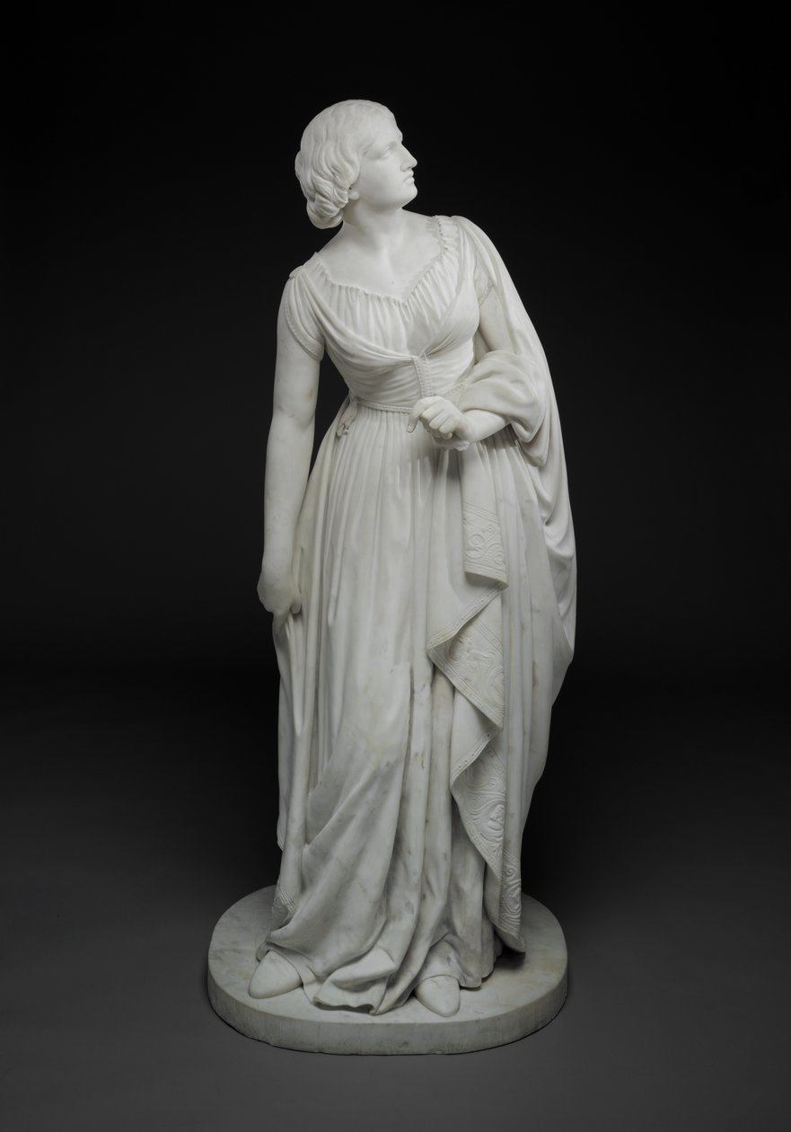 Lady Godiva, c.1861-1864 (mármore) de Anne Whitney