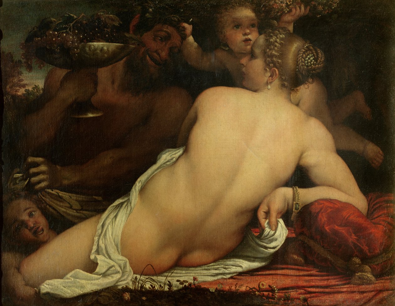 Um bacante de Annibale Carracci