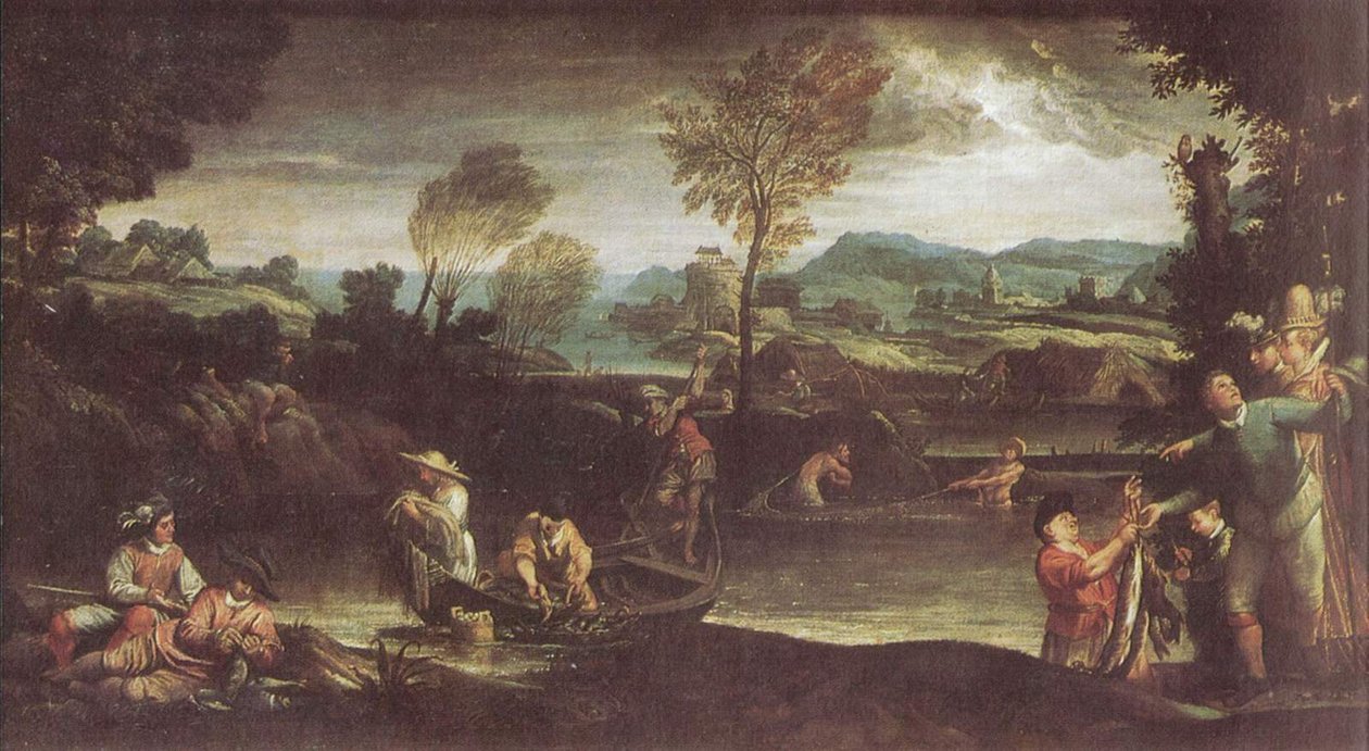 A pesca de Annibale Carracci