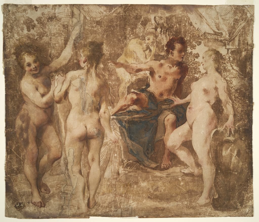 Julgamento de Paris de Annibale Carracci