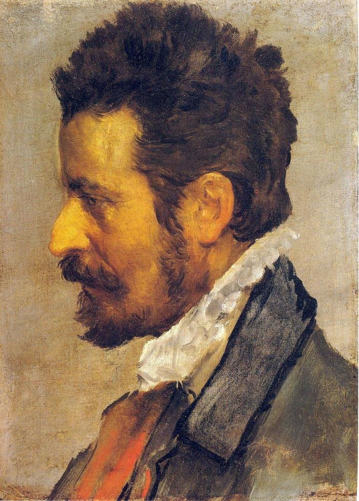 Cabeça de homem de Annibale Carracci