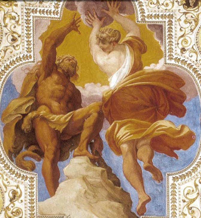 Hércules liderado pela Virtude de Annibale Carracci