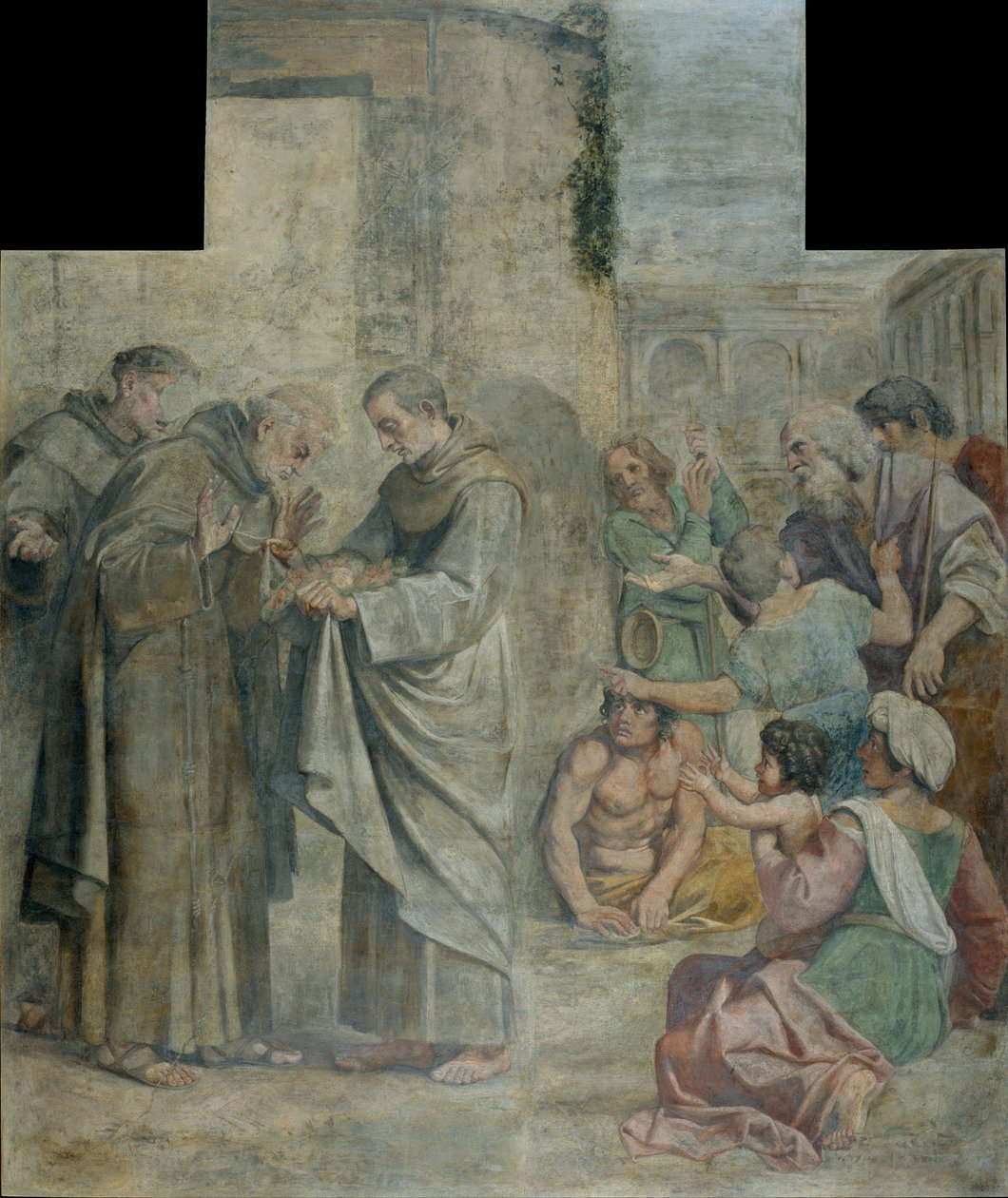 Milagre das Rosas de Annibale Carracci