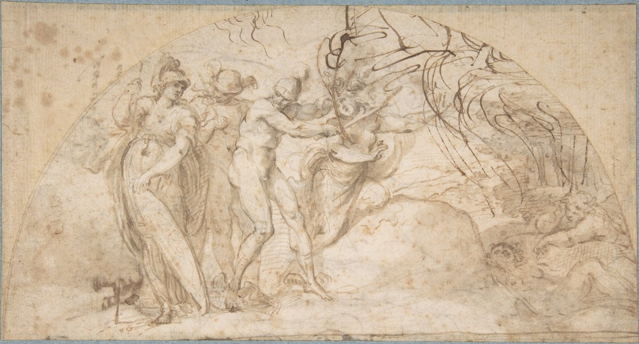 Perseu decapitando a Medusa de Annibale Carracci
