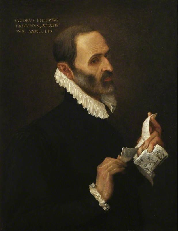 Portait de Giacomo Filippo Turrini de Annibale Carracci
