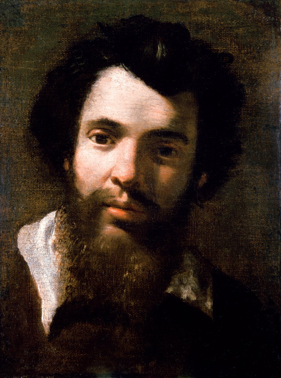 Retrato de Agostino Carracci, irmão do artista de Annibale Carracci
