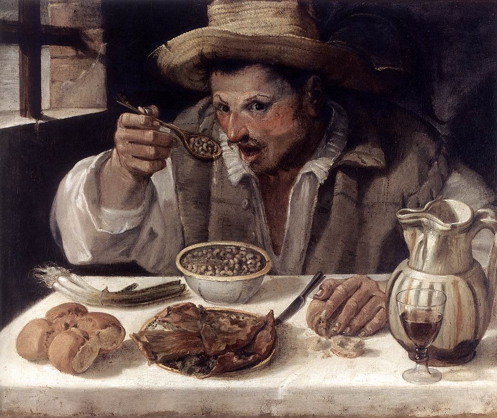 O Beaneater de Annibale Carracci