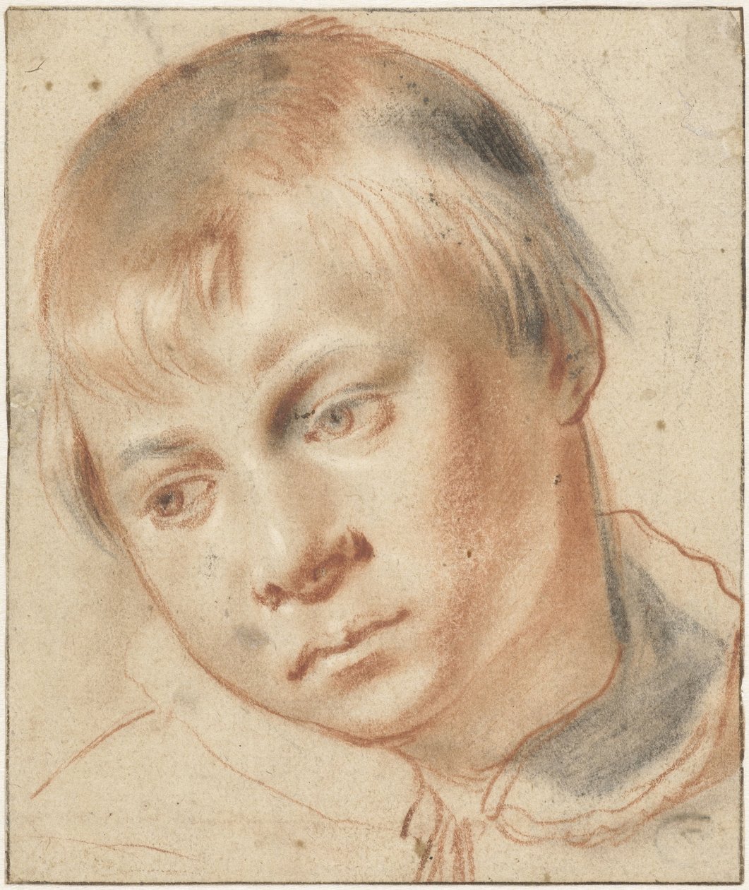 Estudo da cabeça de um rapaz
Estudo de um chefe de um rapaz de Annibale Carracci (attributed to)
