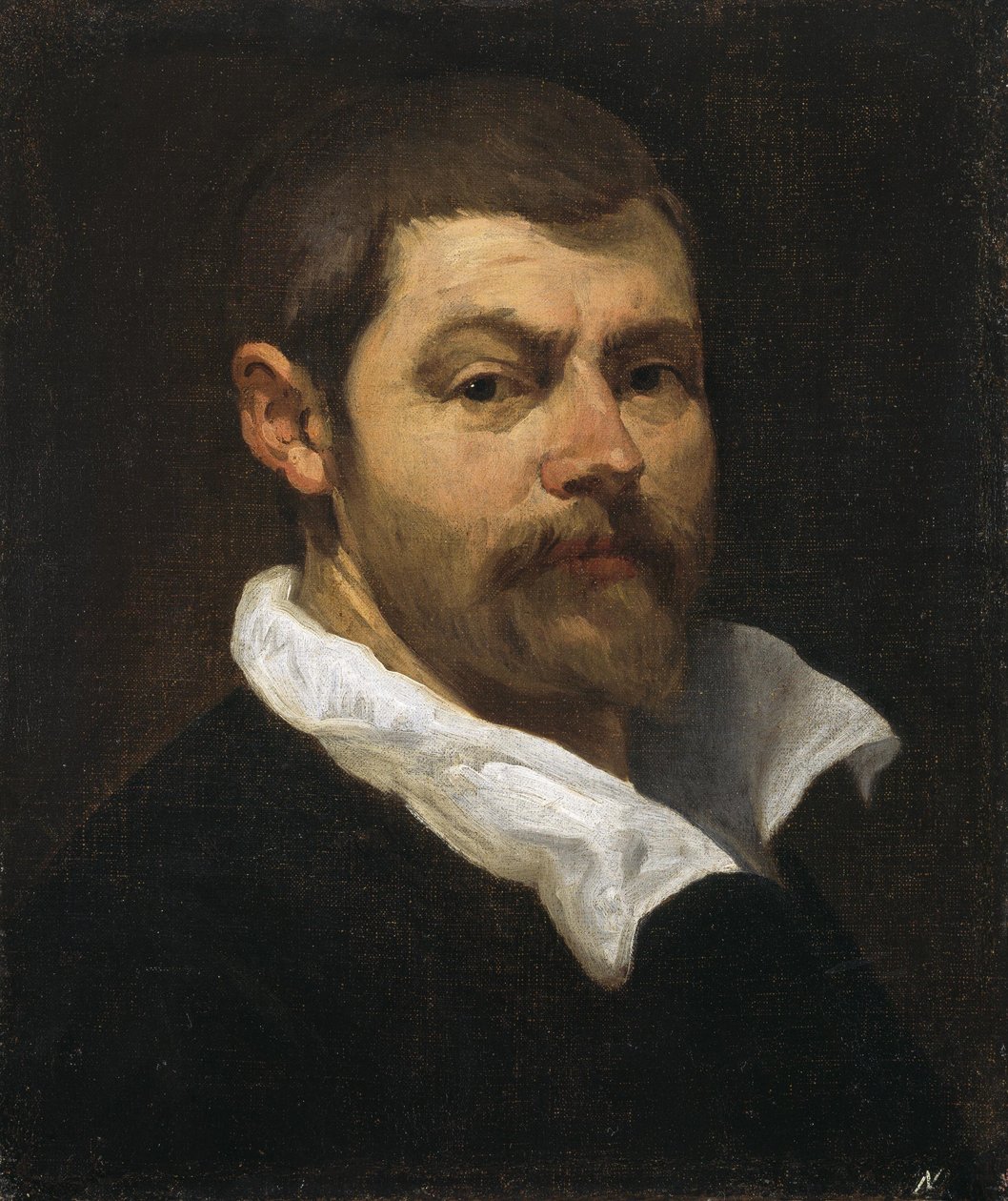 Carracci - Retrato de um homem, década de 1590, NGI.673 de Annibale Carracci
