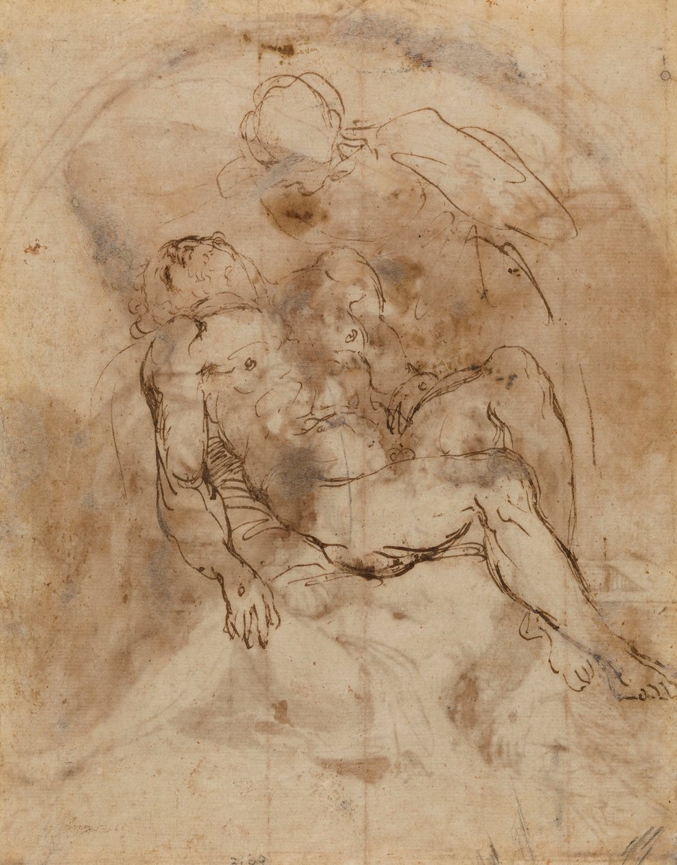 Carracci - v Pietà, RCIN 902169 de Annibale Carracci