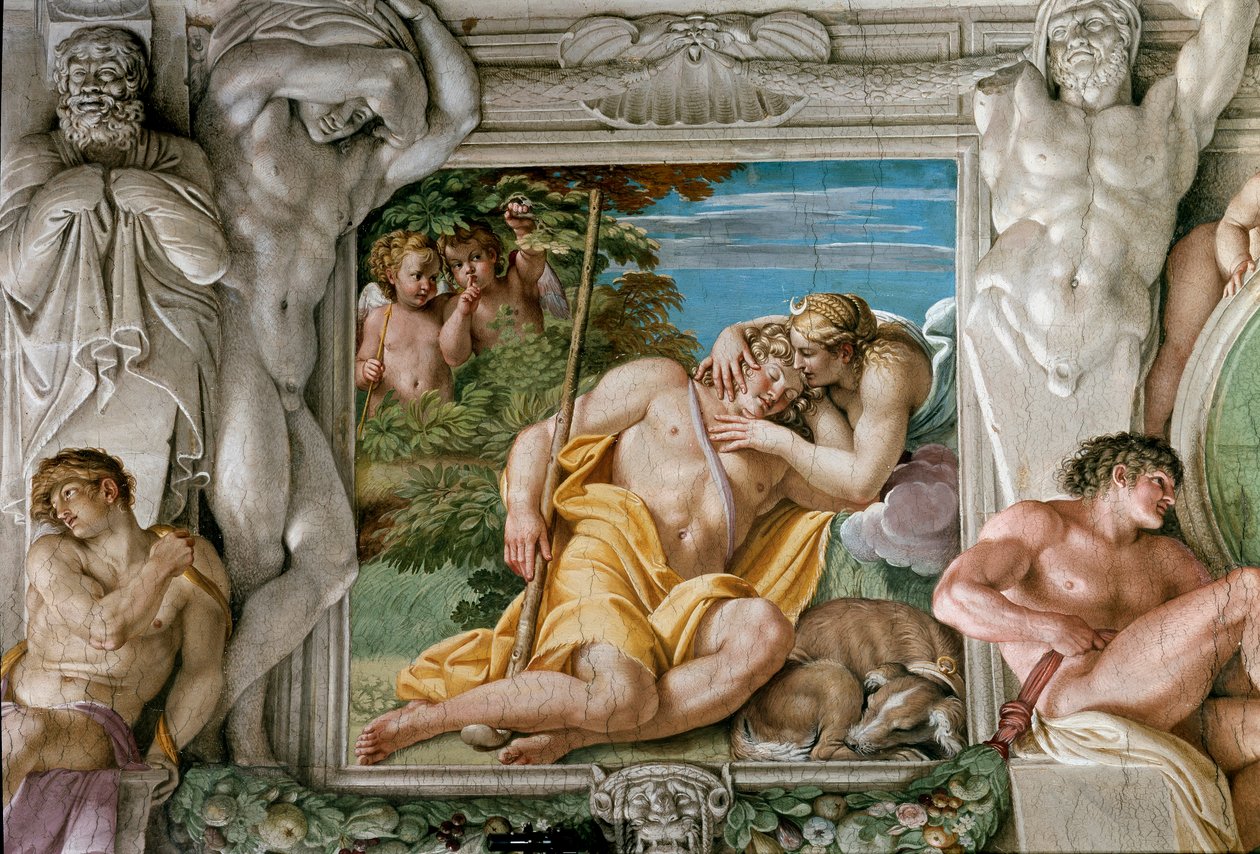 Diana e Endymion (Fresco de Annibale Carracci