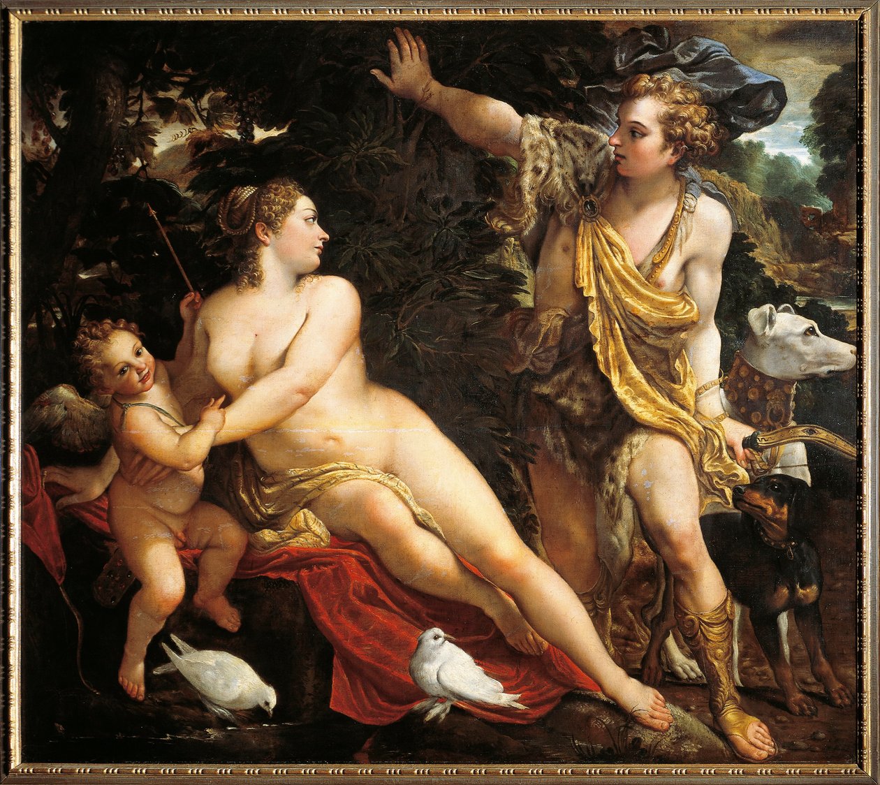 Alemanha, Viena, Vénus e Adónis de Annibale Carracci