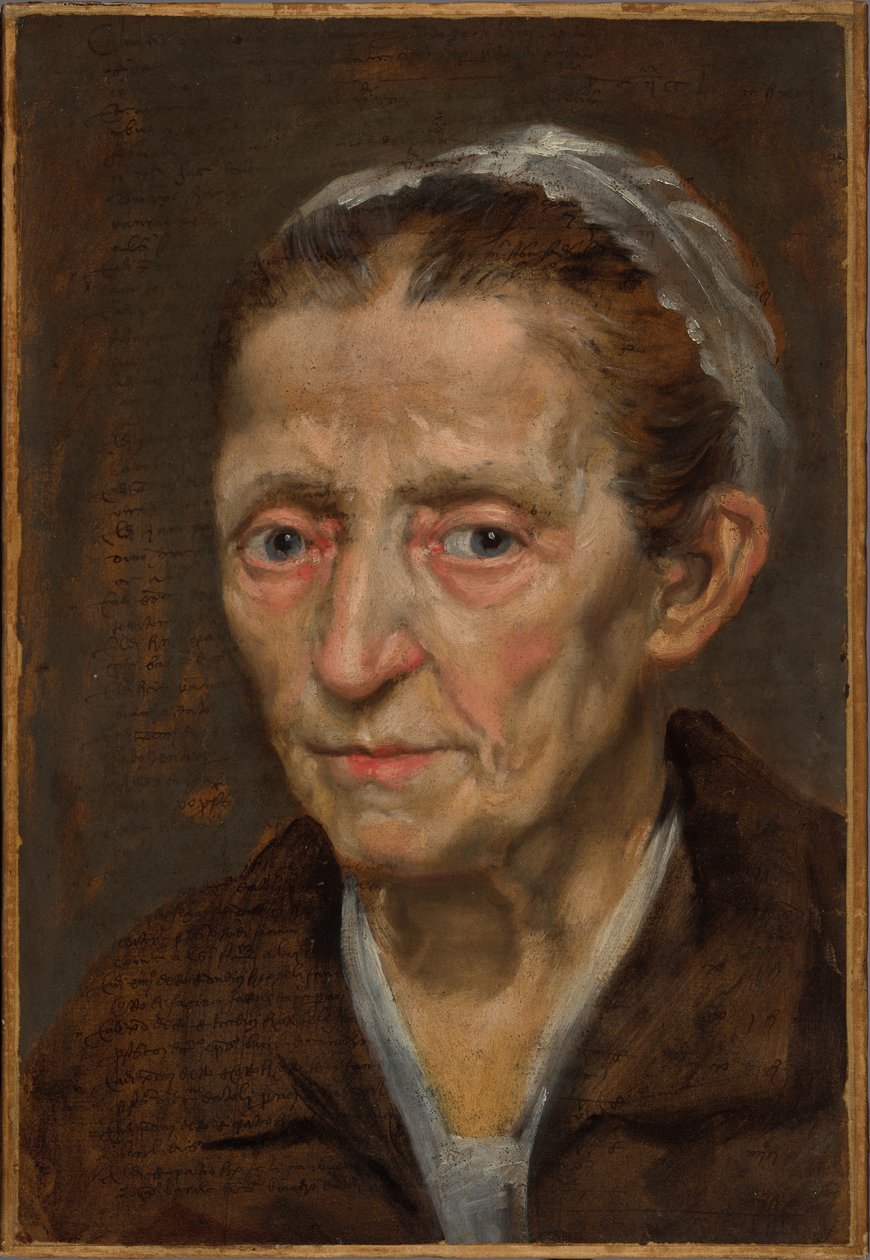 Cabeça de mulher de Annibale Carracci