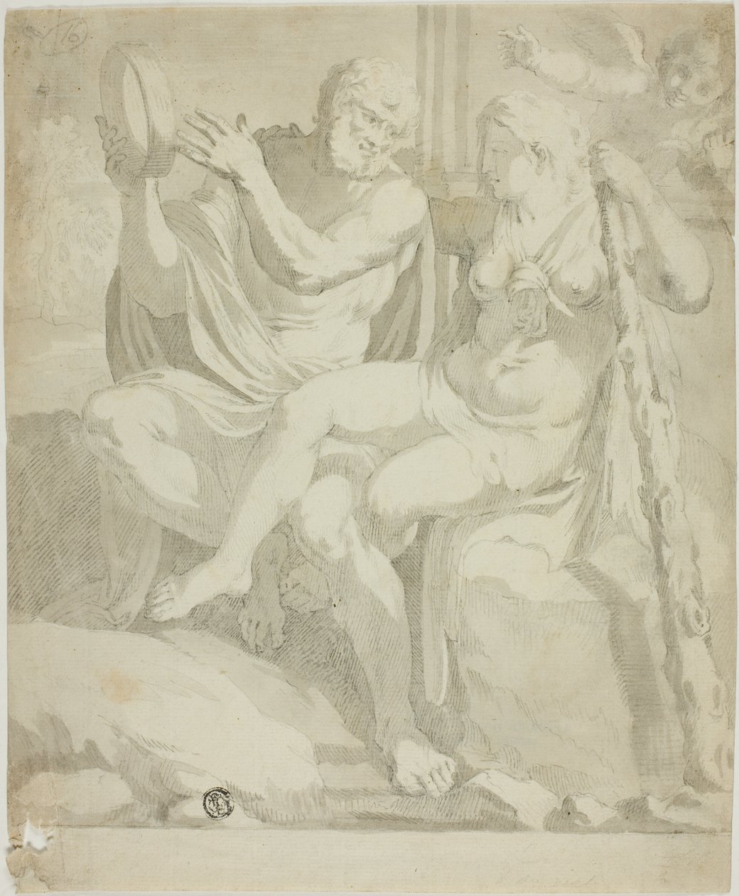Hércules e Iole de Annibale Carracci