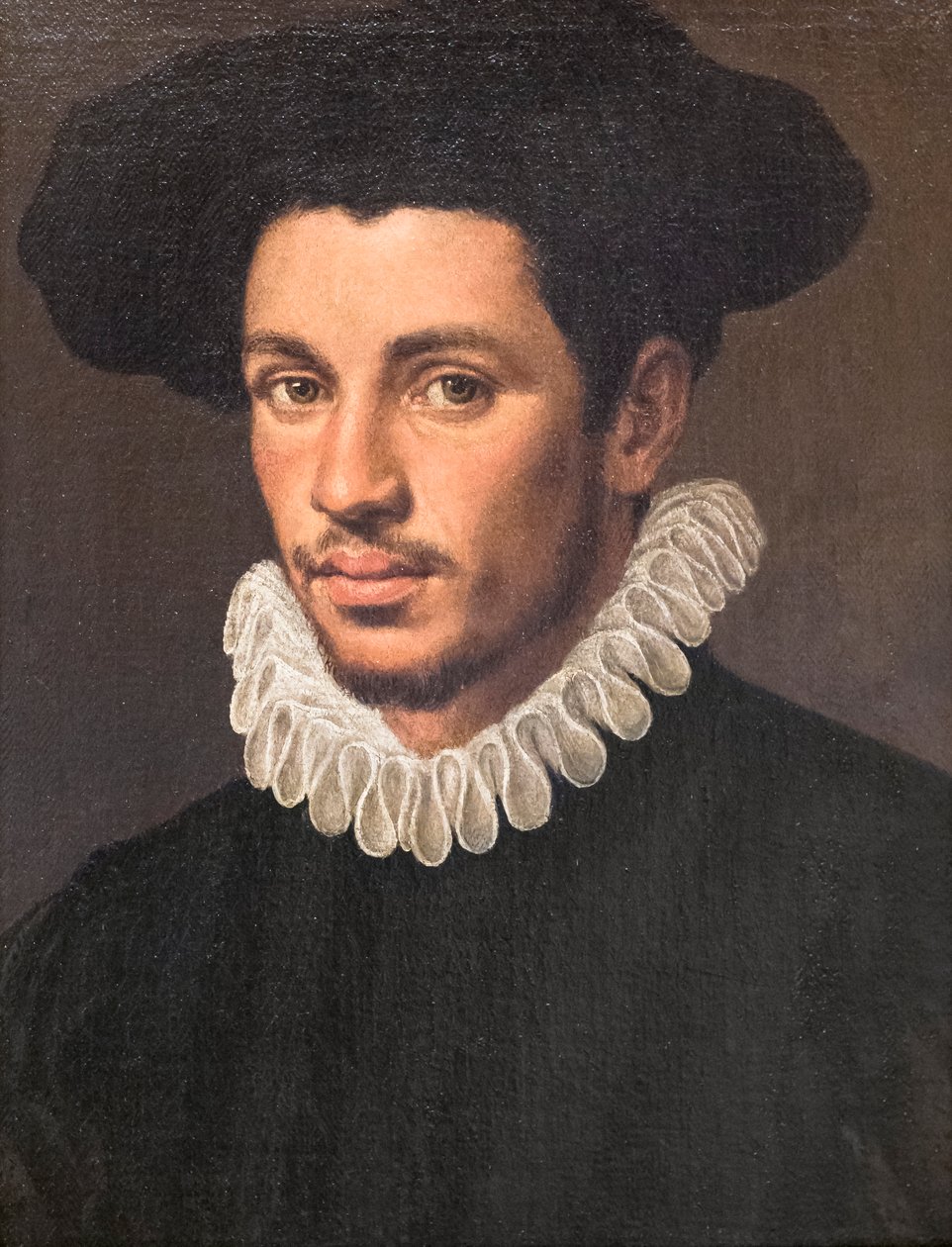 Retrato de um jovem de Annibale Carracci