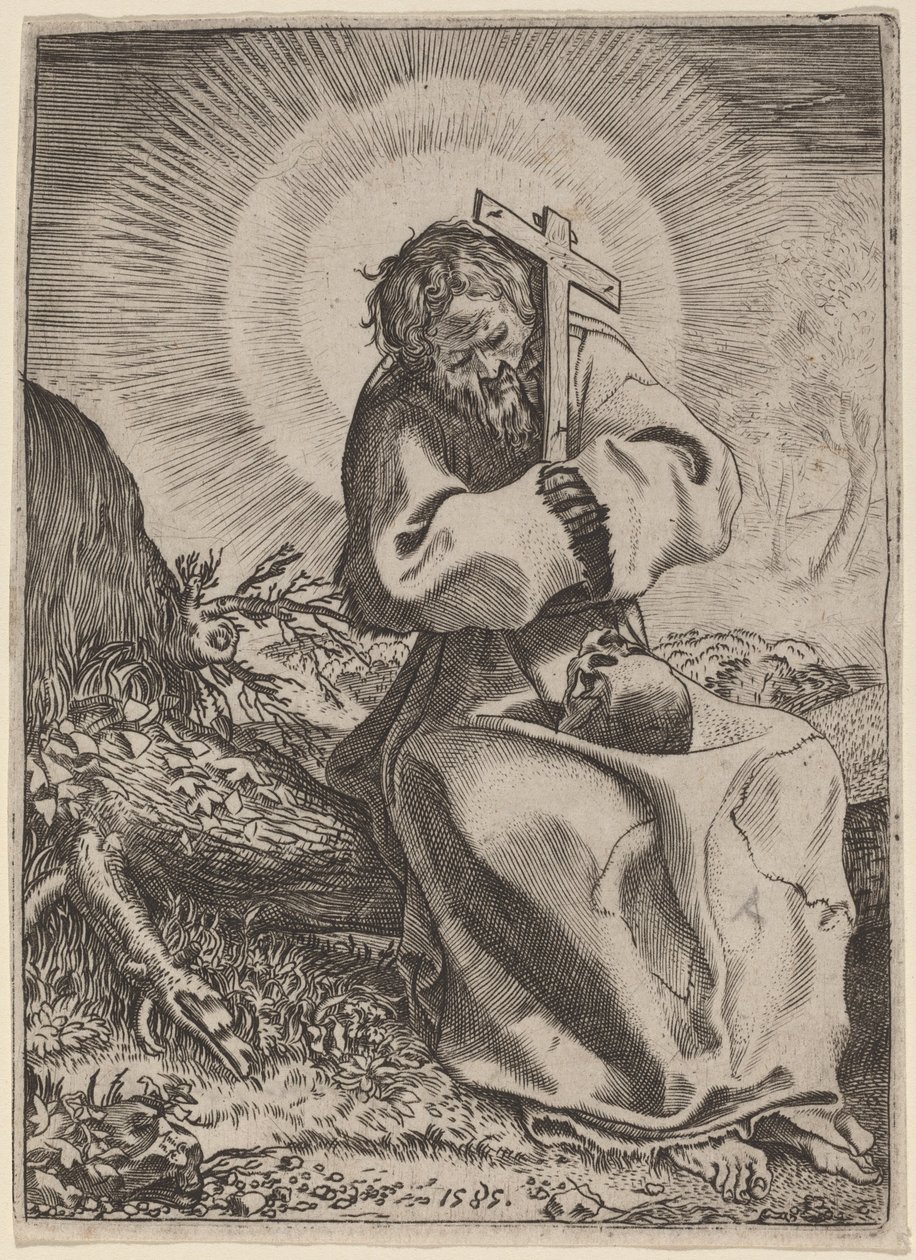 São Francisco de Assis de Annibale Carracci