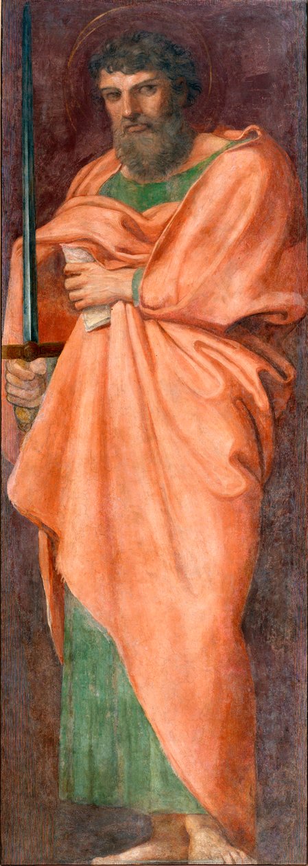 São Paulo - Pintura de Annibale Carracci (Annibal Carrache de Annibale Carracci