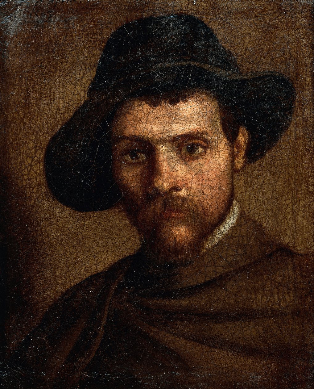 Auto-retrato de Annibale Carracci