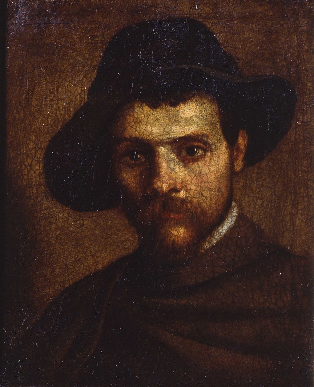 Auto-retrato, 1593 de Annibale Carracci