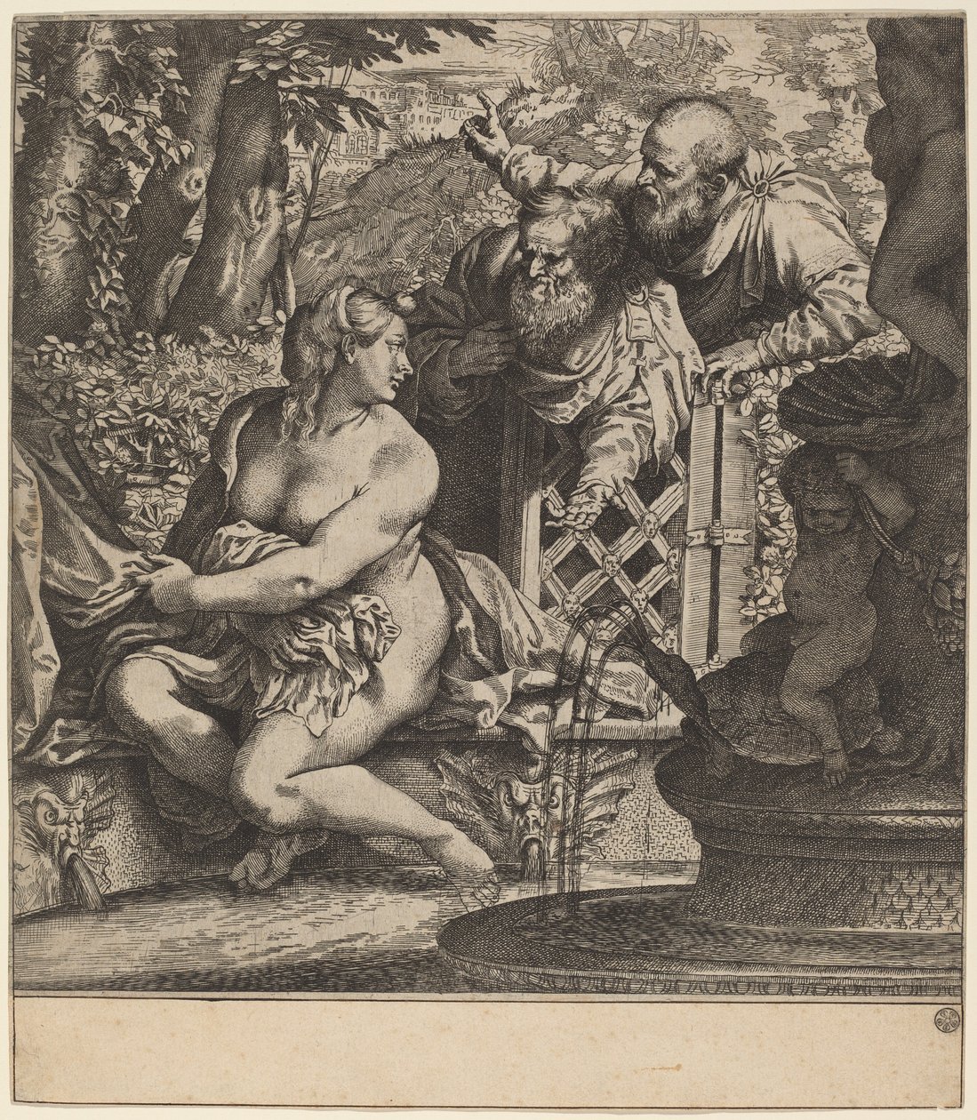 Susana e os Anciãos de Annibale Carracci