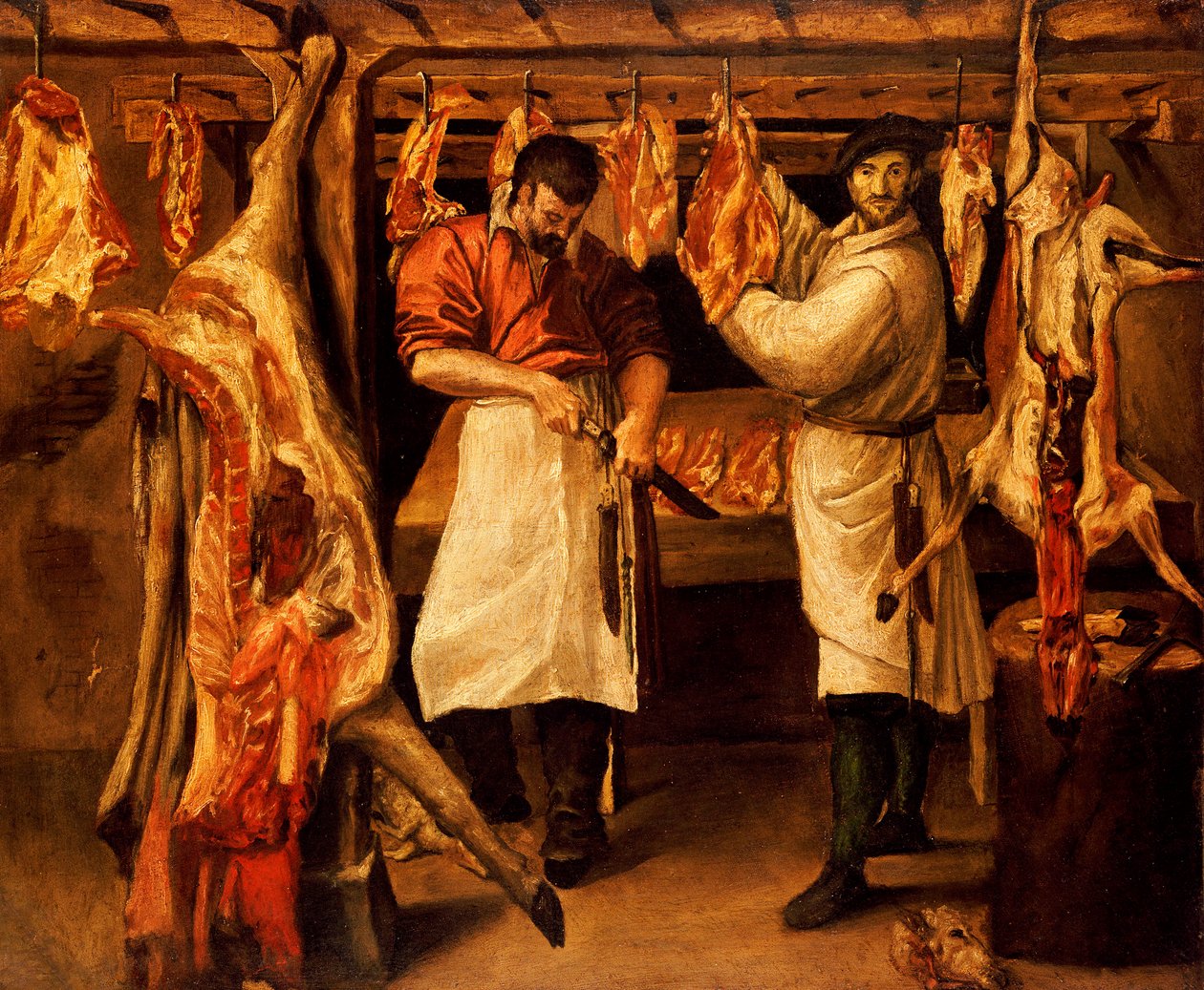 O açougue de Annibale Carracci