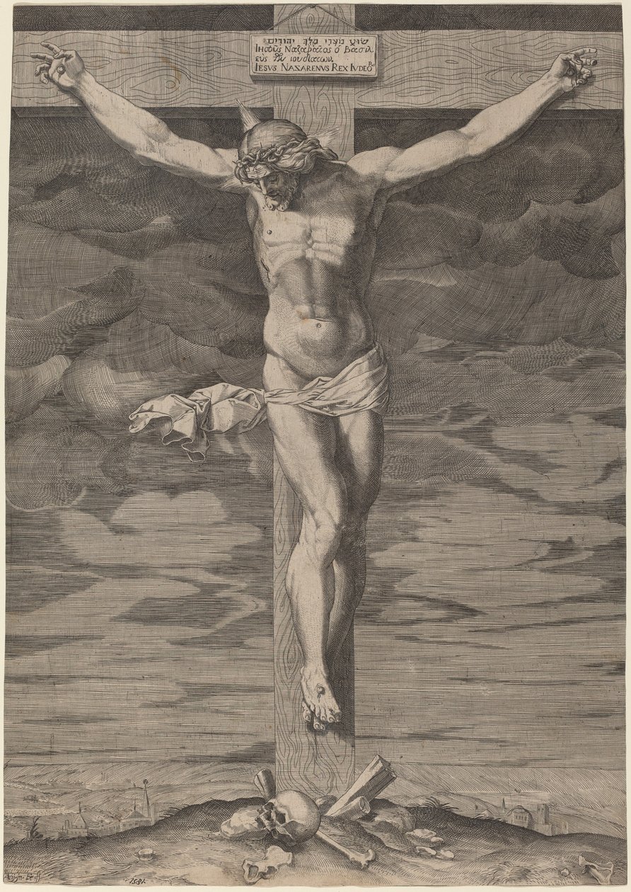 A Crucificação de Annibale Carracci